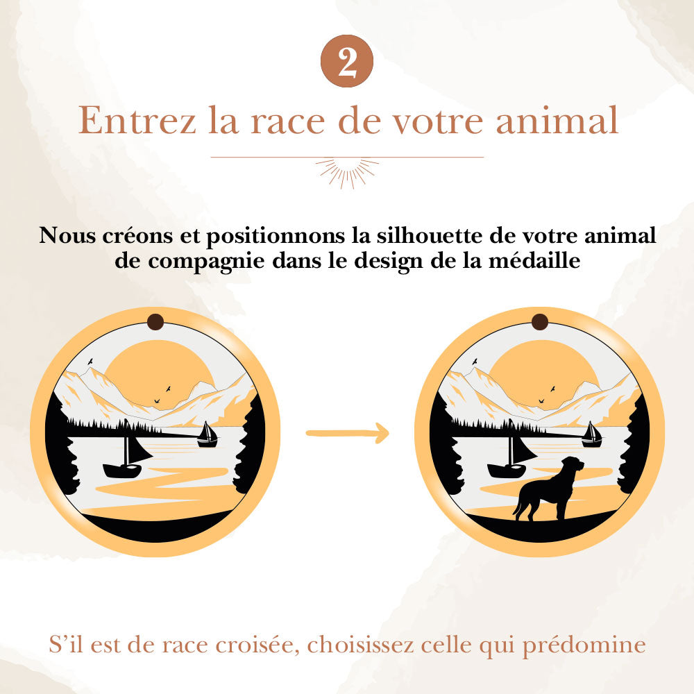 Entrez la race de votre animal de compagnie