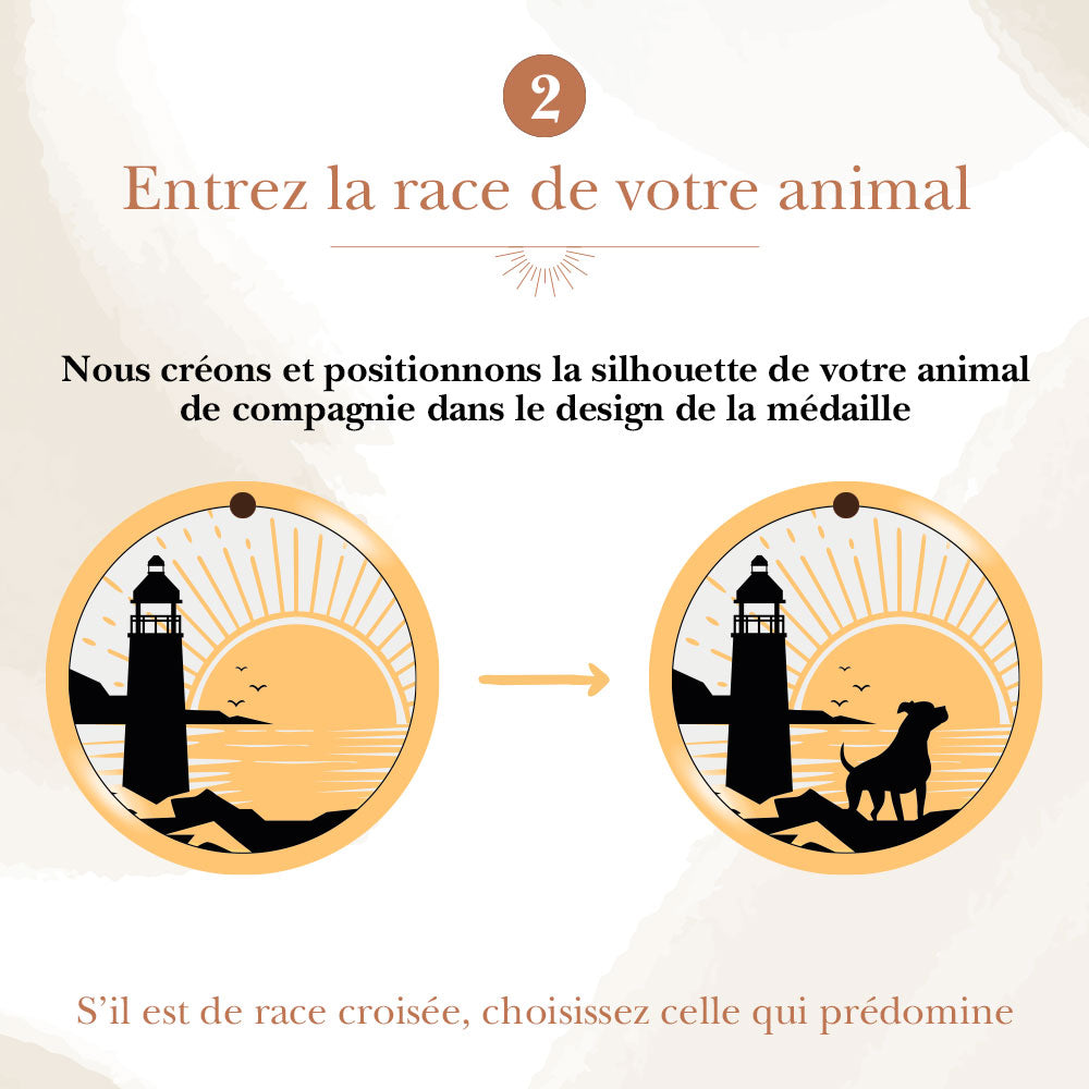 Entrez la race de votre animal de compagnie