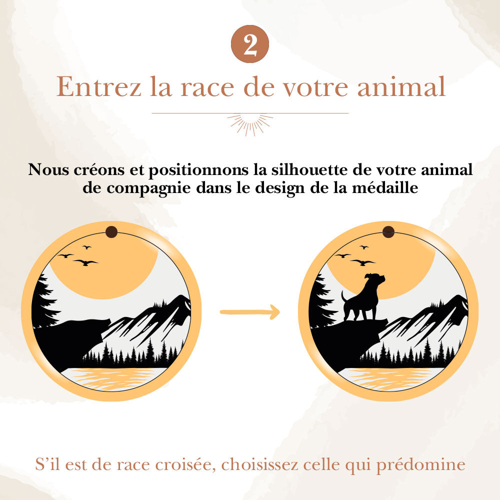 Entrez la race de votre animal de compagnie