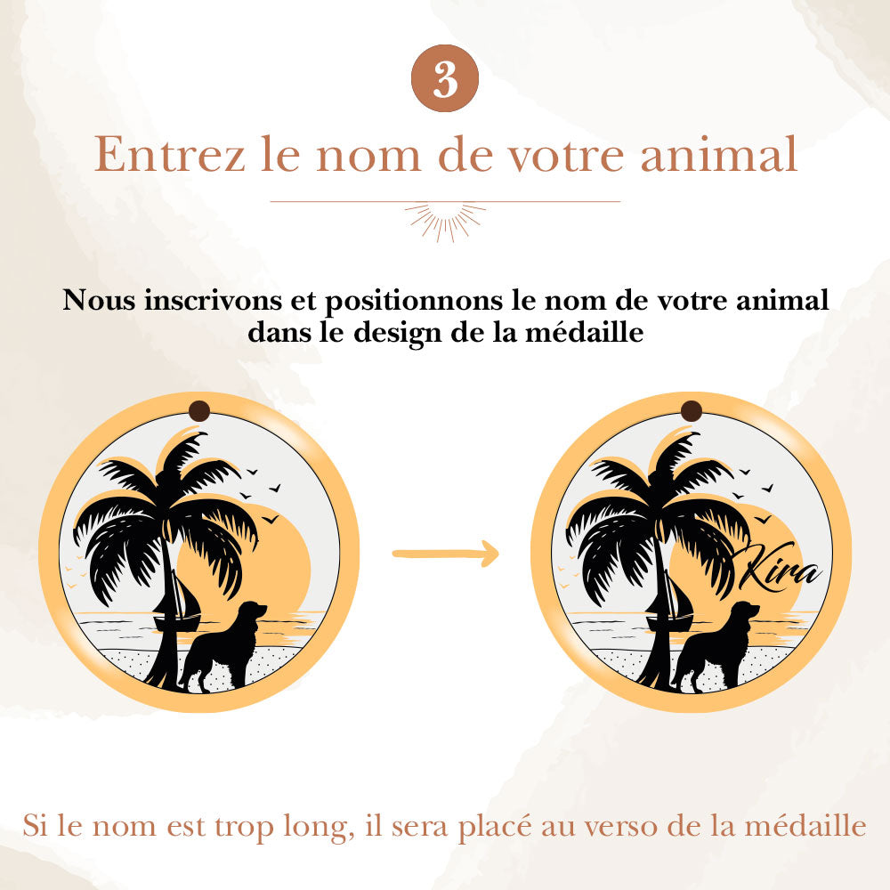 Entrez le nom de votre animal