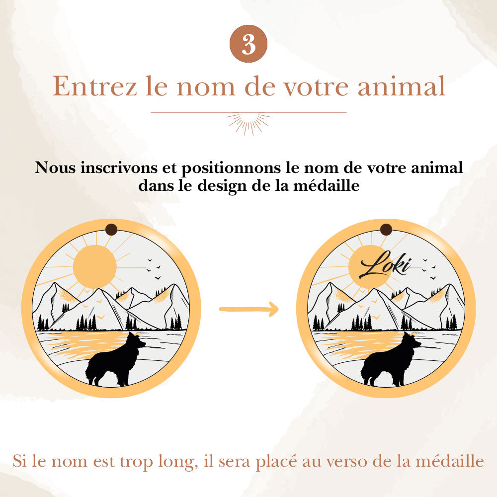 Entrez le nom de votre animal