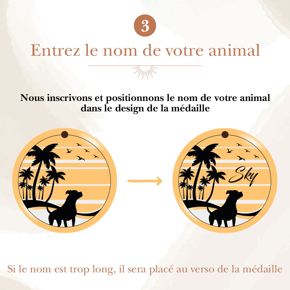 Entrez le nom de votre animal